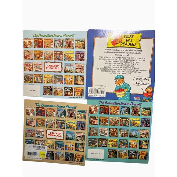 The Berenstain Bears First Time Readers Book Set of 4 books - Picture 2 of 10